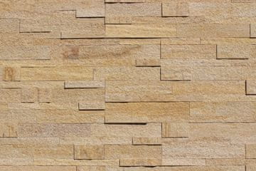 ALFISTYLE ALFIstick 3D samolepljiv naravni peščenjak, zlato peskana ESP006 — pakiranje 0,9 m²