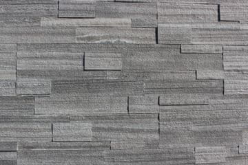 ALFISTYLE ALFIstick 3D samolepilni kamnit oblog ESP012 – sivi peščenjak, paket 0,9 m²