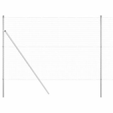 Vidaxl Sistem za pritrditev varjene žične ograje 10 x 1,6 m (Š x V)