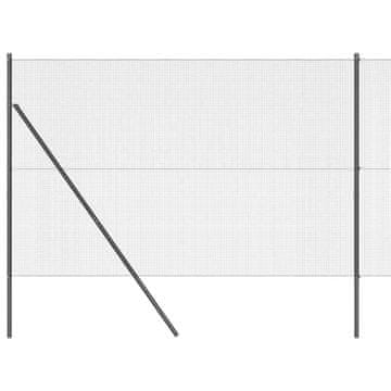 Vidaxl Sistem za pritrditev varjene žične ograje 25 x 1,5 m (Š x V)