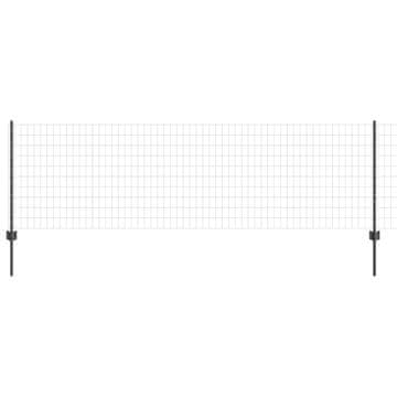 Vidaxl Ograja z varjeno žico 10 x 0,8 m (Š x V) Jeklo s PVC premazom