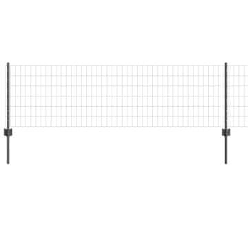 Vidaxl Ograja z varjeno žico 10 x 0,6 m (Š x V) Jeklo s PVC premazom