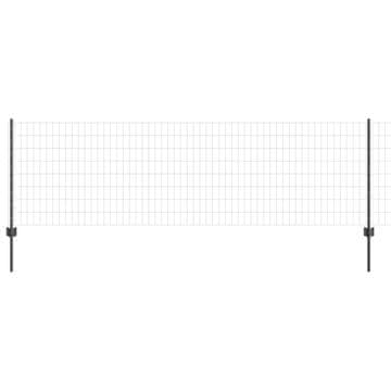 Vidaxl Ograja z varjeno žico 10 x 0,8 m (Š x V) Jeklo s PVC premazom