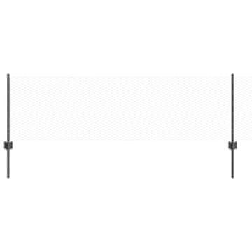 Vidaxl Ograja z varjeno žico 100 x 0,6 m (Š x V) Jeklo s PVC premazom
