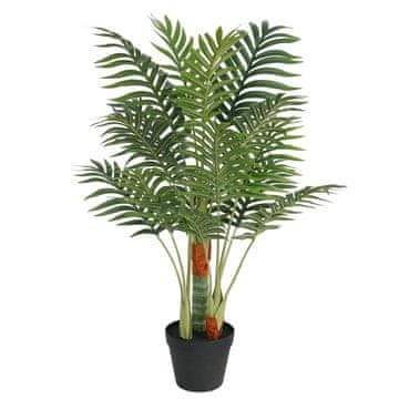 Vidaxl vidaXL Umetna palma s 3 debli, zelena, 85 cm, PP