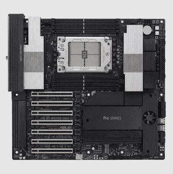 ASUS PRO WS WRX90E-SAGE SE osnovna plošča, AMD WRX90, Dual 10Gb LAN (90MB1FW0-M0EAY0)