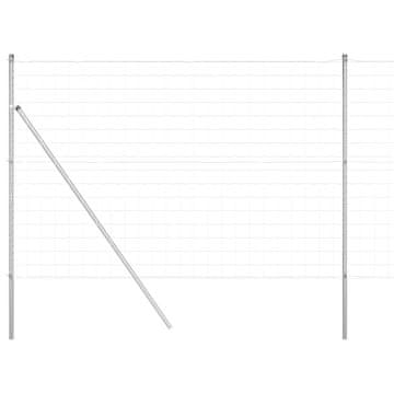 Vidaxl Sistem za pritrditev varjene žične ograje 10 x 1,6 m (Š x V)