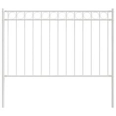 Vidaxl Element Ograje ASSEN Bela 170 x 150 cm Jeklo