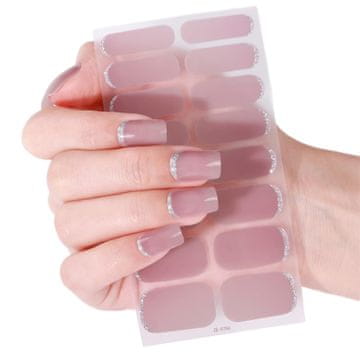 slomart Valentinovo nohti Wraps Designs nalepke za nohte Nalepke Lepilo Dekoracije za nohte Polni Wraps Nohti Poljski trakovi