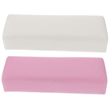 slomart minkissy 2 kosa blazinica za roke za nail art iz usnja za manikuro udobna opora za dlan mehka in praktična primerna za salon za nohte usposabljanje za nohte doma