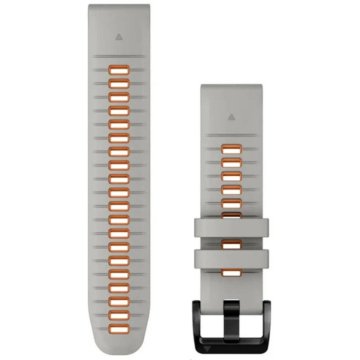 Garmin Quickfit 22 mm trak Siva/oranžna silikonska