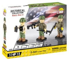 Cobi 2058 3 figure z dodatki D-DAY, 33 k