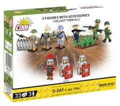 Cobi 2058 3 figure z dodatki D-DAY, 33 k