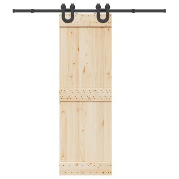 Vidaxl vidaXL Sistem za montažo drsnih vrat, 200 cm, jeklo, črne barve