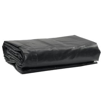 Vidaxl Ponjava črna 1x2,5 m 650 g/m²