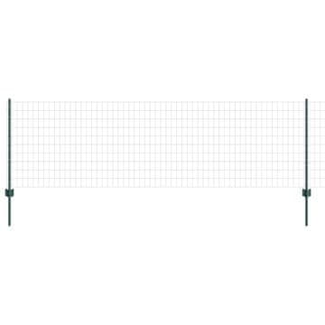 Vidaxl Ograja z varjeno žico 25 x 0,8 m (Š x V) Jeklo s PVC premazom
