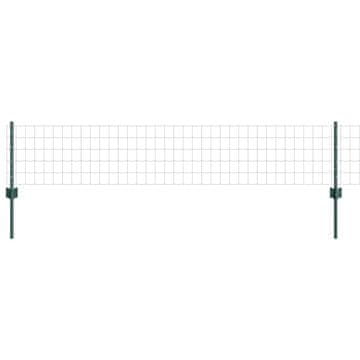Vidaxl Ograja z varjeno žico 10 x 0,4 m (Š x V) Jeklo s PVC premazom