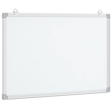 Vidaxl Magnetna tabla 80x60x1,7 cm aluminij