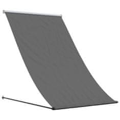 Vidaxl Zložljiva tenda antracit 150x150 cm tkanina in jeklo