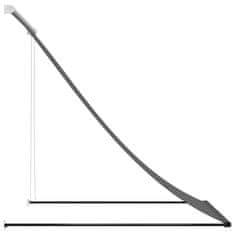 Vidaxl Zložljiva tenda antracit 150x150 cm tkanina in jeklo