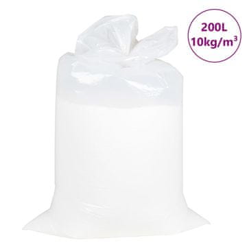 Vidaxl vidaXL Polnilo za vreče za sedenje, EPS 200 l, belo, 10 kg/m³