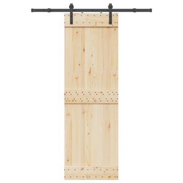 Vidaxl vidaXL Sistem za montažo drsnih vrat 152,5 cm jeklo črne barve
