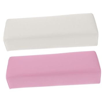 slomart 2 kosa blazin za nohte za manikuro iz usnja, naslon za roke za oblikovanje nohtov, udobna blazina za roke za nail art, primerna za studio in domačo uporabo