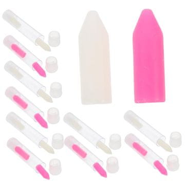 slomart BESTYASH 12 kosov - -pisala za nail art nadomestne konice za manikuro za nanos okrasnih kamnov, primerno za nohtne salone in projekte