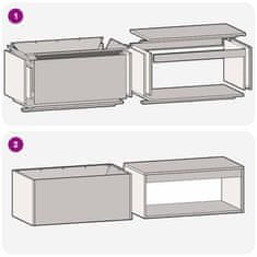 Vidaxl Ogenj Črna 160 x 45 x 35 cm Jeklo