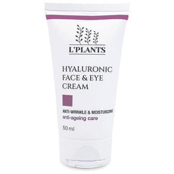 shumee L'PLANTS krema s hialuronsko kislino za obraz in predel okoli oči 50 ml.
