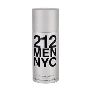 Carolina Herrera 212 NYC Men deodorant v spreju brez aluminija za moške