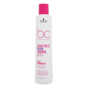 Schwarzkopf Prof. BC Bonacure Color Freeze pH 4.5 Shampoo Silver šampon za nevtralizacijo za sive in svetle lase za ženske