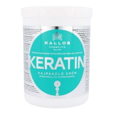 Kallos Keratin obnovitvena maska za lase s keratinom 1000 ml