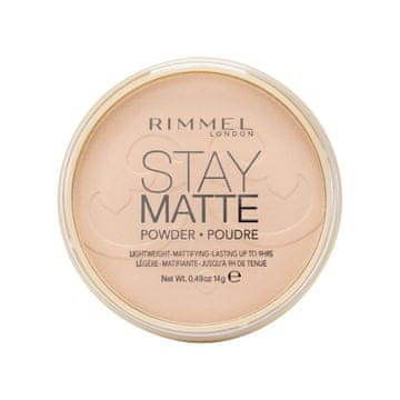 Rimmel Stay Matte dolgoobstojen kompakten puder 14 g
