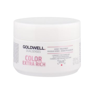 GOLDWELL Dualsenses Color Extra Rich 60 Sec Treatment obnavljajoča maska za barvane lase