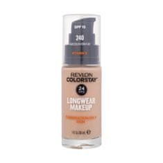 Revlon Colorstay Combination Oily Skin SPF15 puder za mešano do mastno kožo 30 ml odtenek 240 Medium Beige