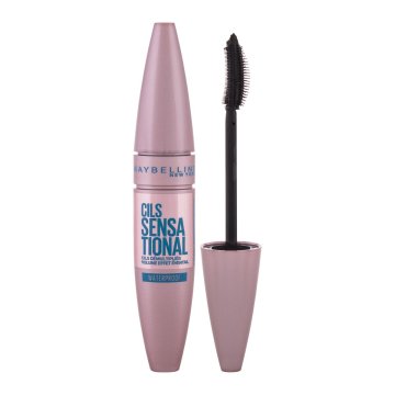 Maybelline Lash Sensational Waterproof vodoodporna maskara za volumen in nahranitev trepalnic 9,4 ml