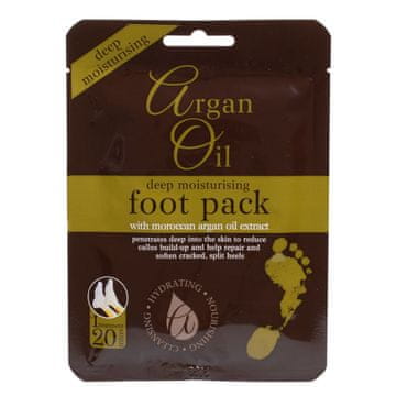 Xpel Argan Oil Deep Moisturising Foot Pack vlažilna maska za stopala 1 kos za ženske