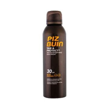 Piz Buin Tan & Protect Tan Intensifying Sun Spray SPF30 vodoodporen sprej za zaščito pred soncem za hitro porjavelost 150 ml