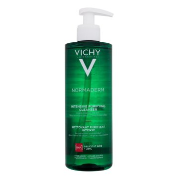 Vichy Normaderm Intensive Purifying Cleanser čistilni gel za mastno in aknasto kožo za ženske