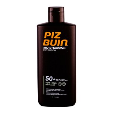 Piz Buin Moisturising Sun Lotion SPF50+ mleko za sončenje z vlažilnim učinkom 200 ml