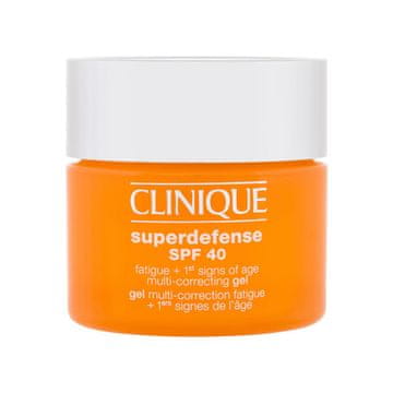 Clinique Superdefense Multi-Correcting SPF40 osvežilna gel krema za ženske