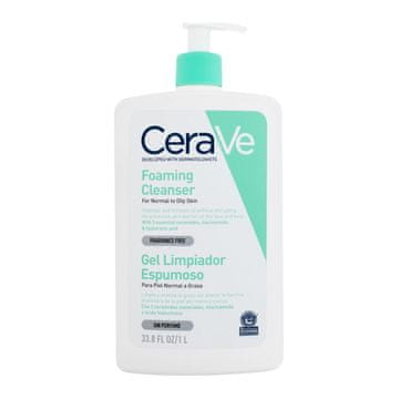 CeraVe Facial Cleansers Foaming Cleanser čistilni peneči gel za normalno in mastno kožo za ženske