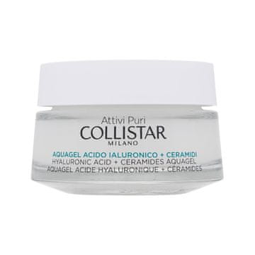 Collistar Pure Actives (Attivi Puri) Hyaluronic Acid + Ceramides Aquagel vlažilen in lifting gel za obraz za ženske
