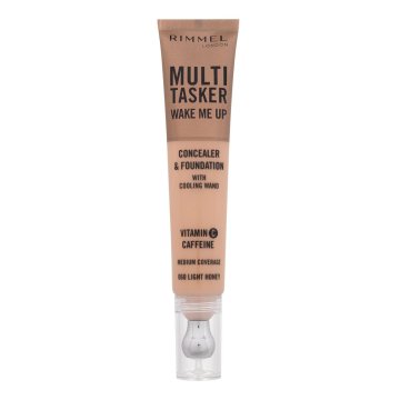 Rimmel Multi Tasker Wake Me Up Concealer & Foundation osvetljevalni korektor in puder 20 ml