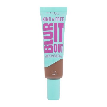 Rimmel Kind & Free Blur It Out Mattifying Skin Tint lahkoten mat puder za mešano in mastno kožo obraza 30 ml