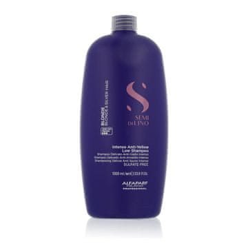 Alfaparf Milano Semi Di Lino Blonde Intense Anti-Yellow Low Shampoo šampon za obnovo in sijaj blond las za ženske