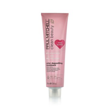 Paul Mitchell Clean Beauty Color Protect Color Depositing Treatment negovalna maska za barvane lase odtenek Rose Quartz