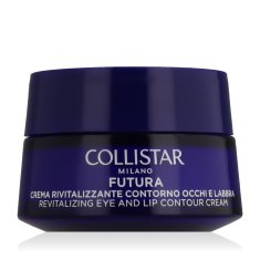 Collistar Futura Revitalizing Eye and Lip Contour Cream pomlajevalna krema za podrocje okoli oči in ustnic 15 ml za ženske