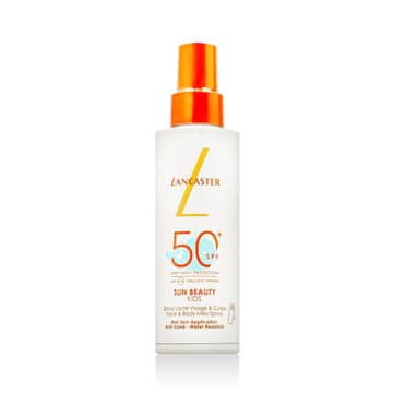 Lancaster Sun Beauty Face & Body Milky Spray SPF50+ mleko za sončenje 150 ml